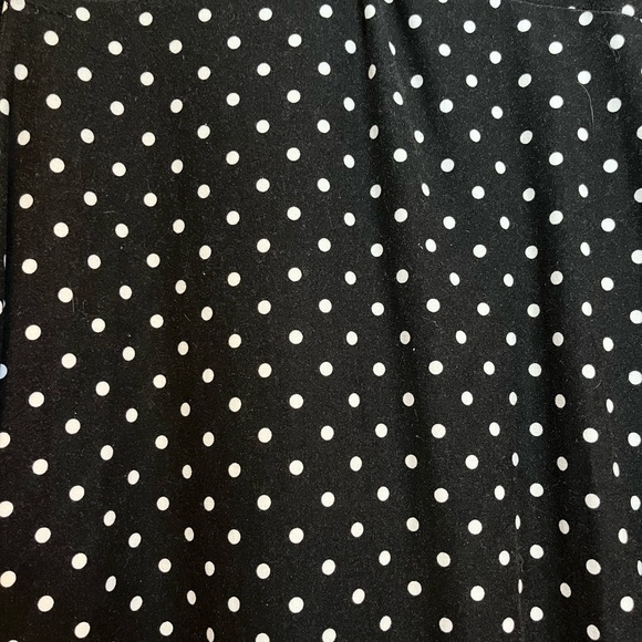 Bobbie Brooks Black and White Polka Dot Dress - Picture 2 of 7